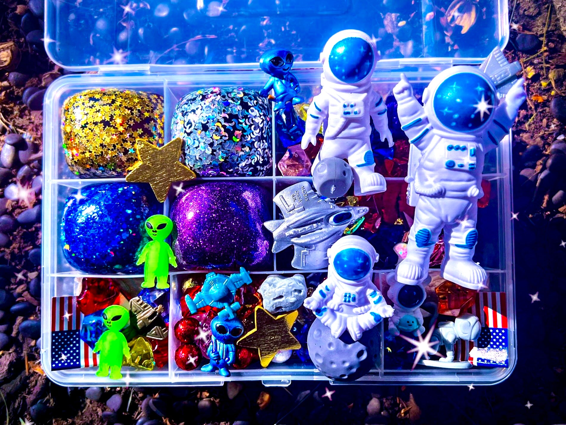 Outer Space Play Dough Kit