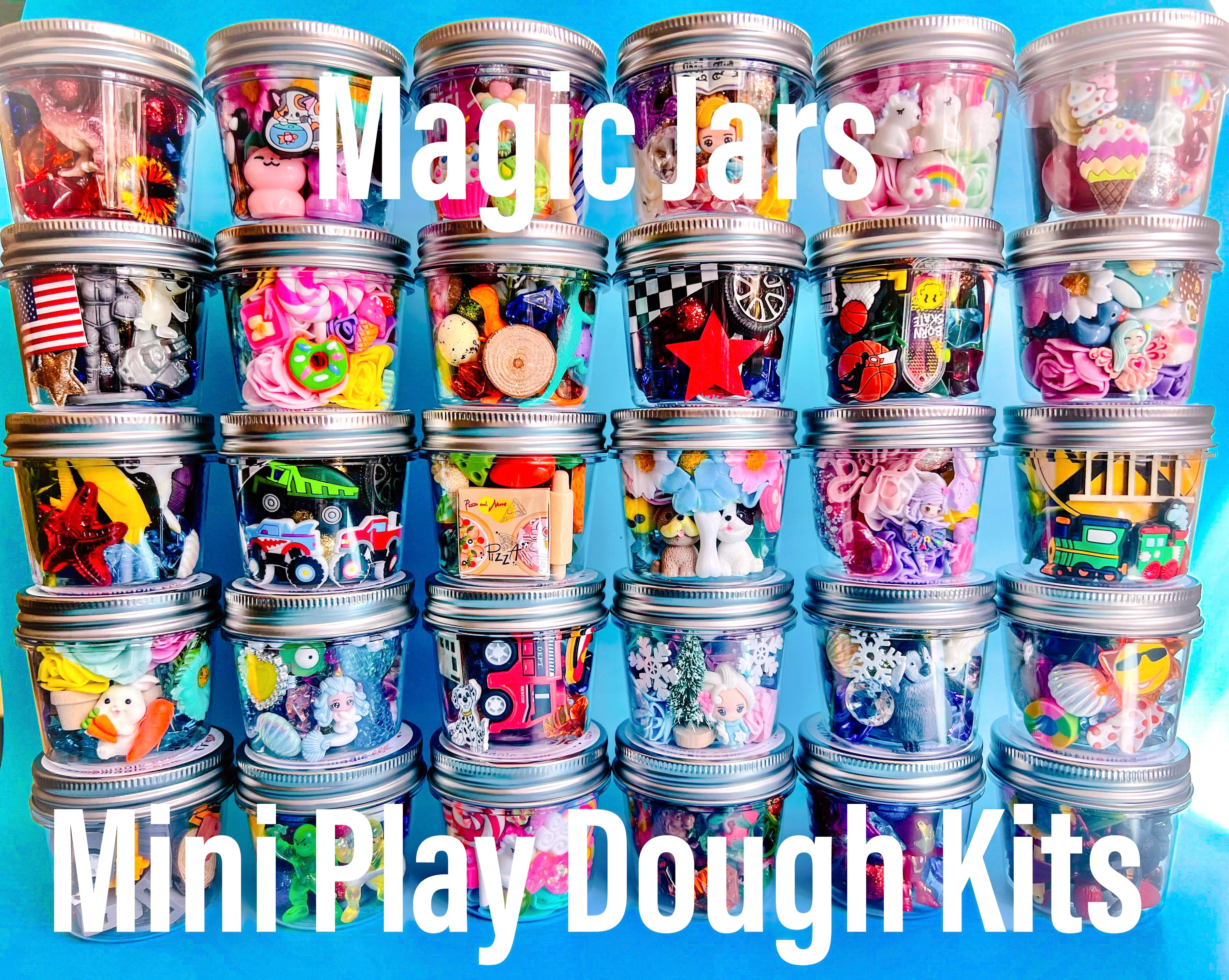 Magic Play Dough Jar
