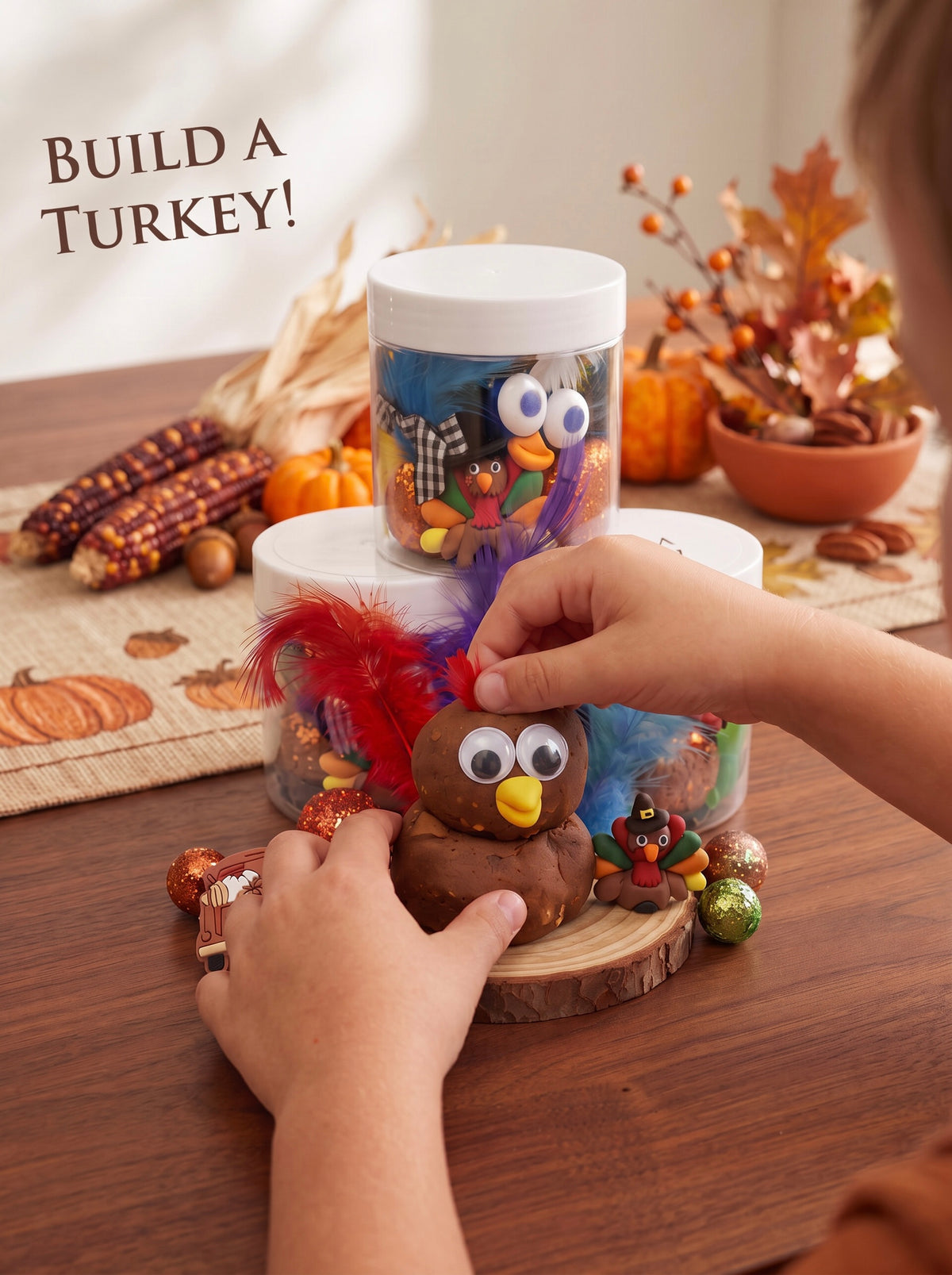 6 oz. "Build a Turkey" Dough Jar
