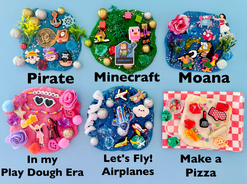 Magic Play Dough Jar - OVER 40 THEMES!