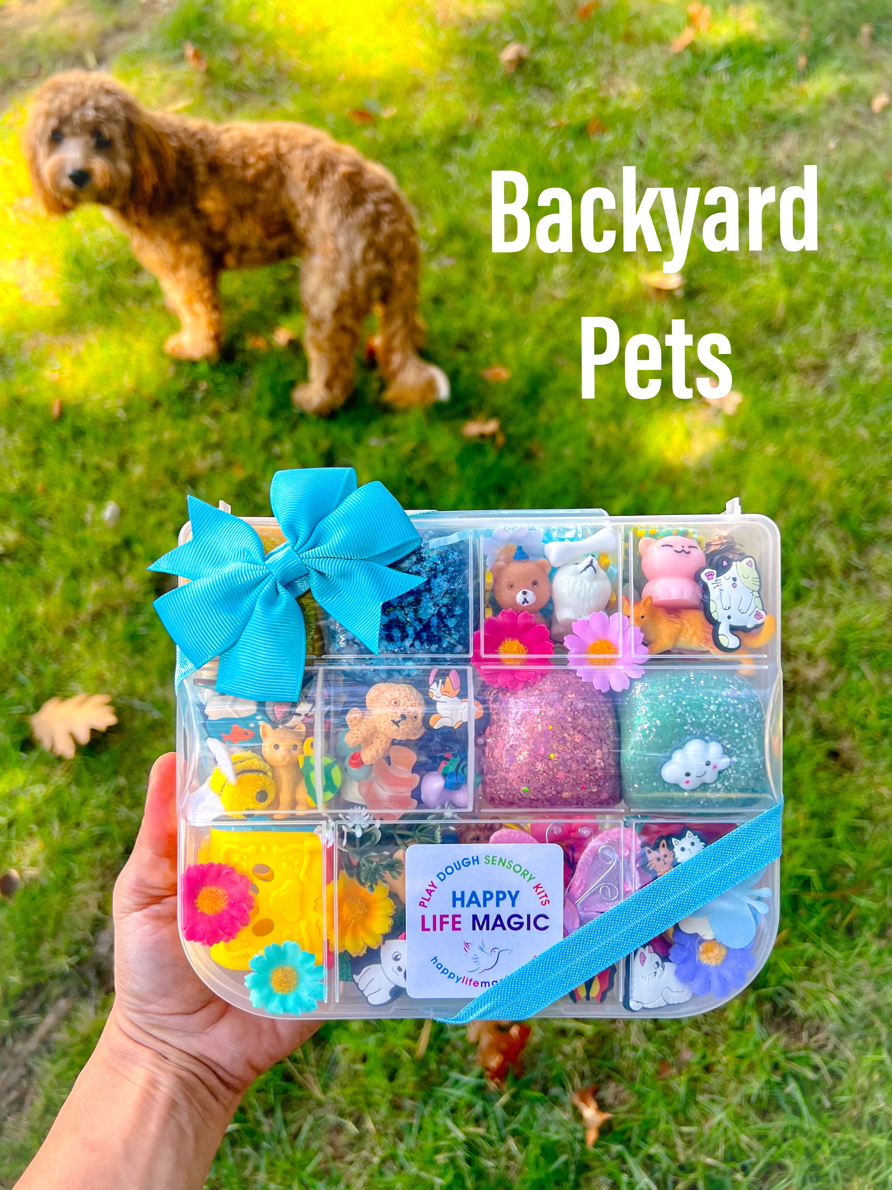 Backyard Pets Play Dough Kit