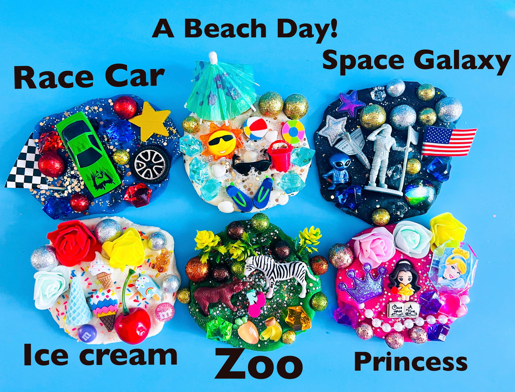 Magic Play Dough Jar - OVER 40 THEMES!