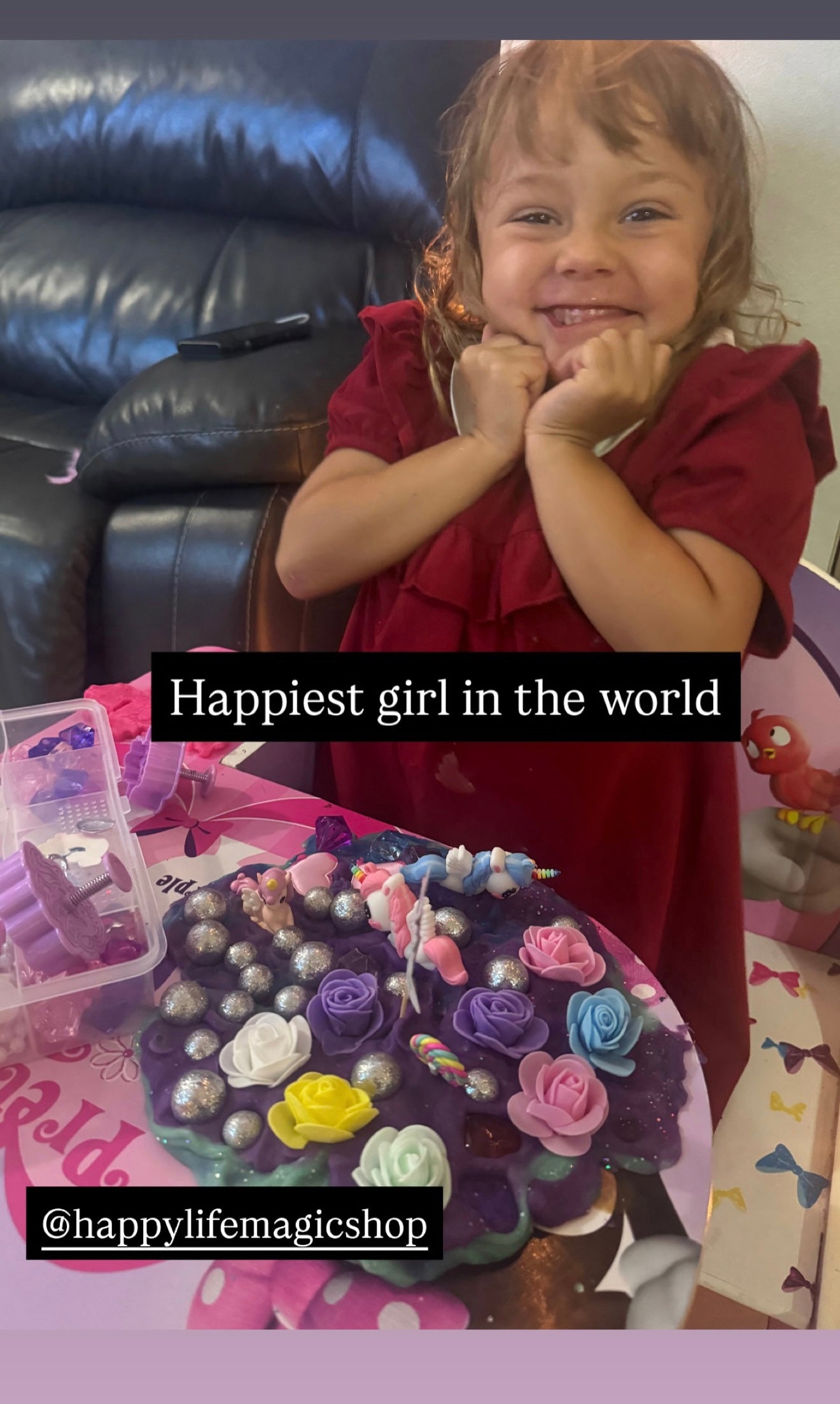 Unicorn and Rainbows Play Dough Kit