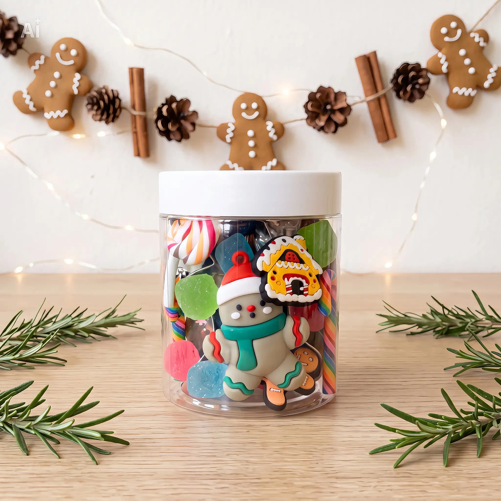 Christmas Dough Jars ALL THEMES!