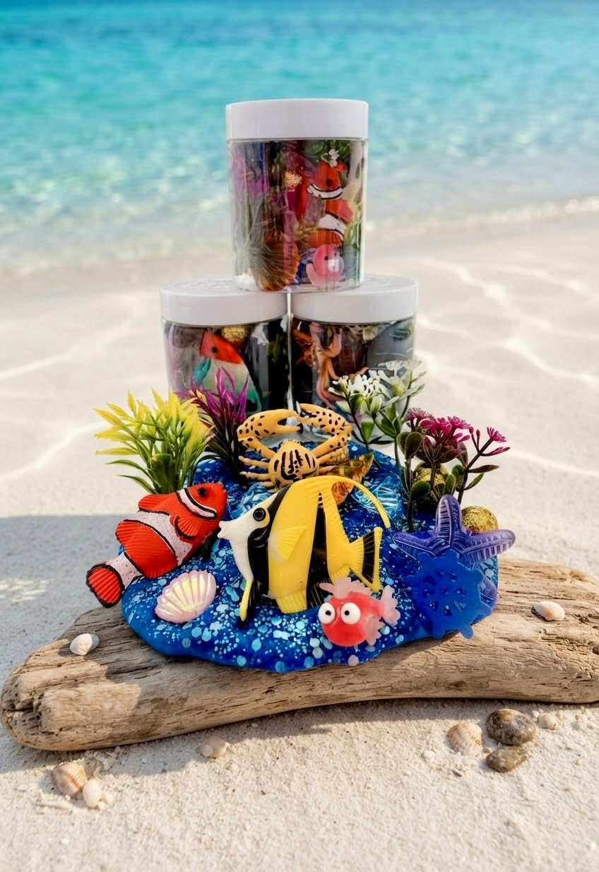 8 oz. Sensory Dough Jars - OVER 20 THEMES!
