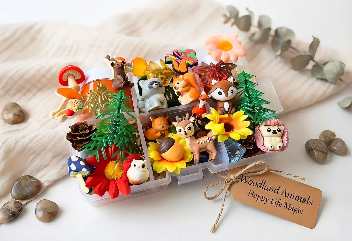 " Woodland Animals" Mid Play Dough Kit