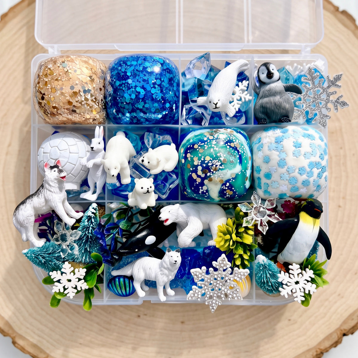 Enchanted Arctic Play Dough Kit