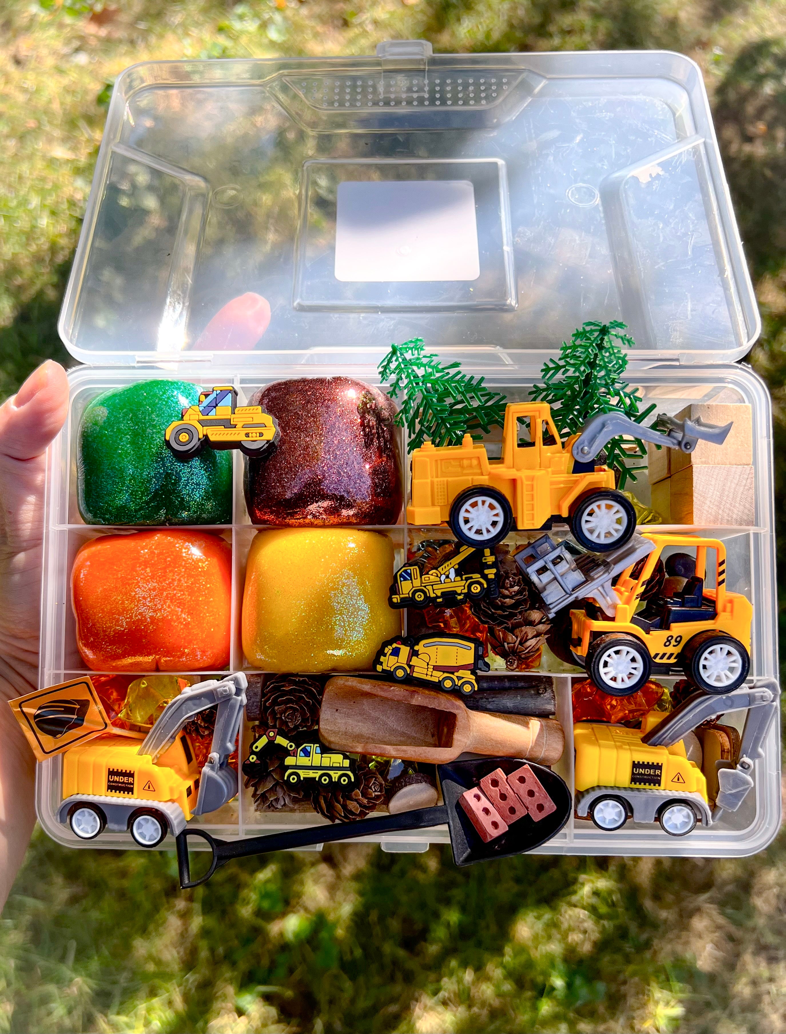 Construction Play Dough Kit