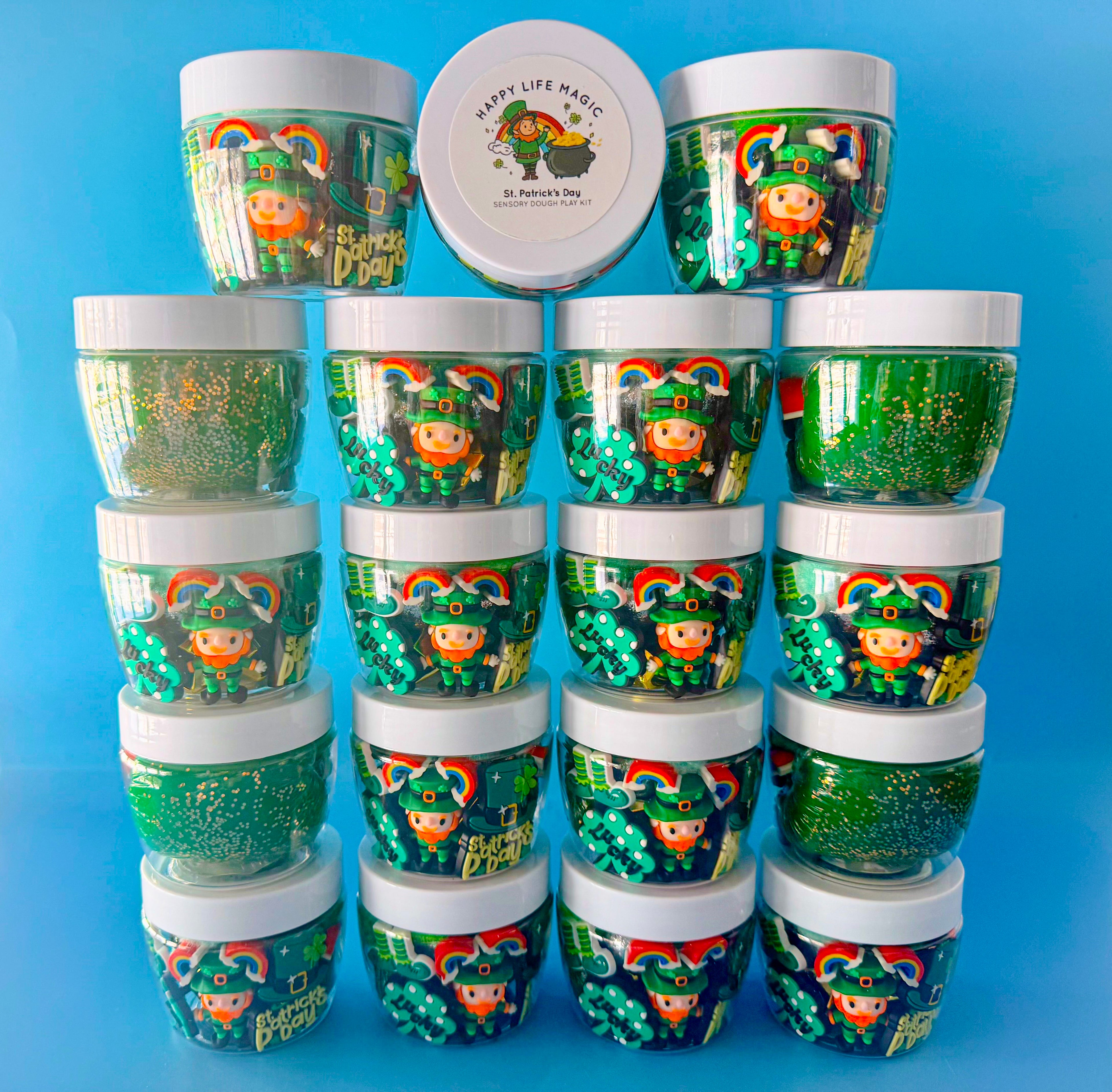 St. Patricks Day Jar