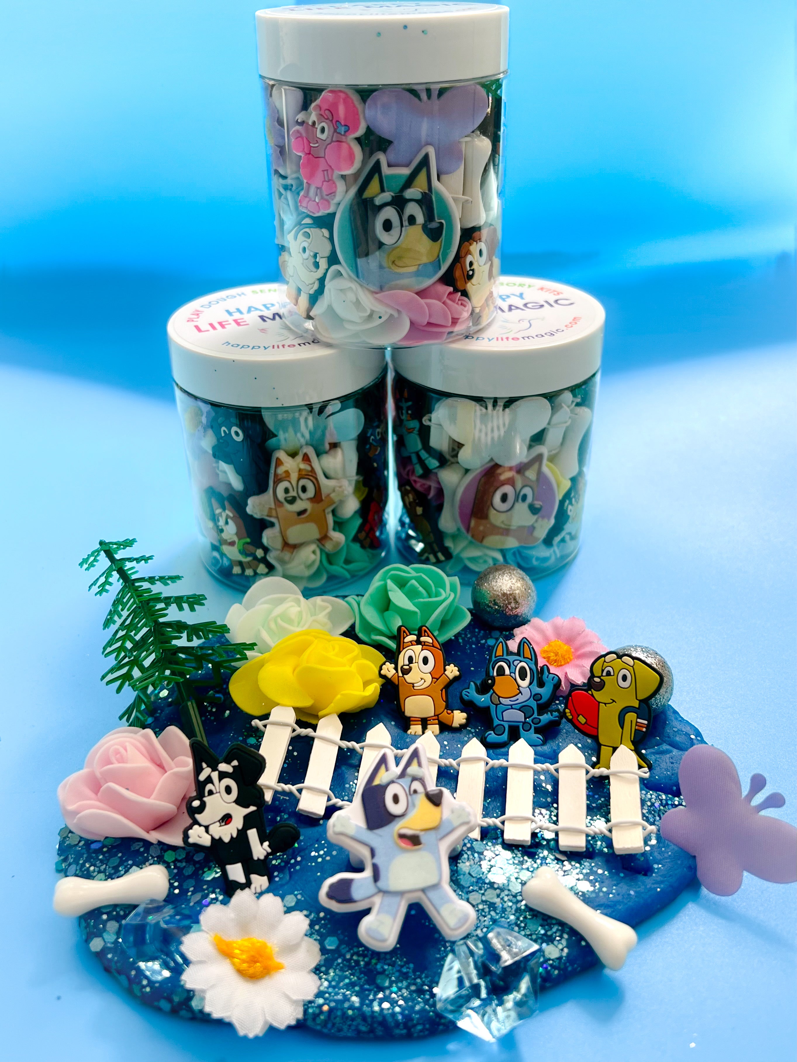 8 oz. Sensory Dough Jars