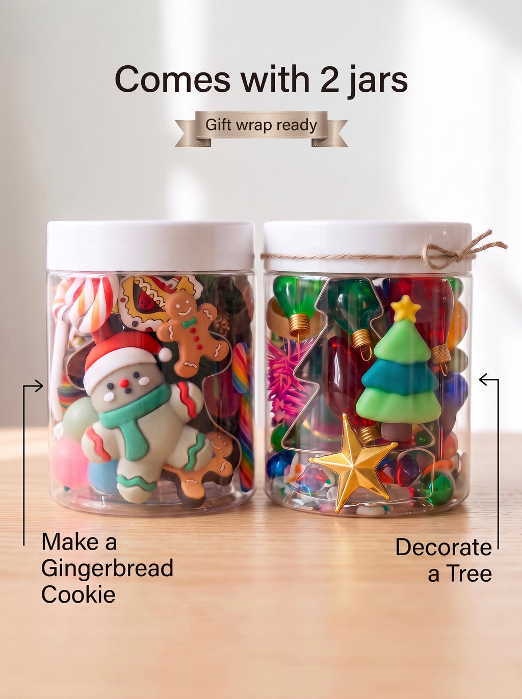 "Christmas Sensory Jars Bundle" Play Pouch