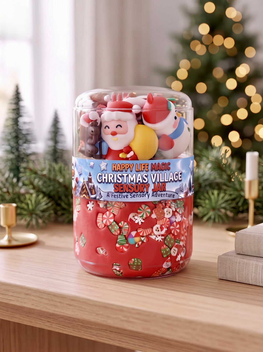 Christmas Dough Jars ALL THEMES!