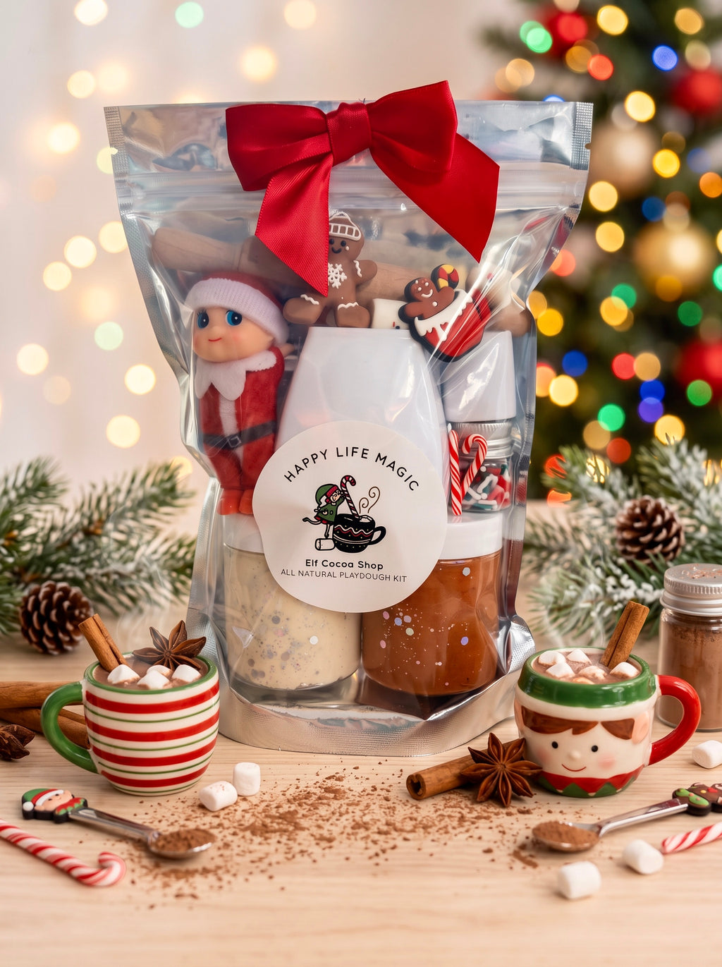 "Elf Cocoa Shop" Play Pouch