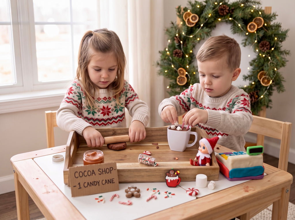 "Elf Cocoa Shop" Play Pouch