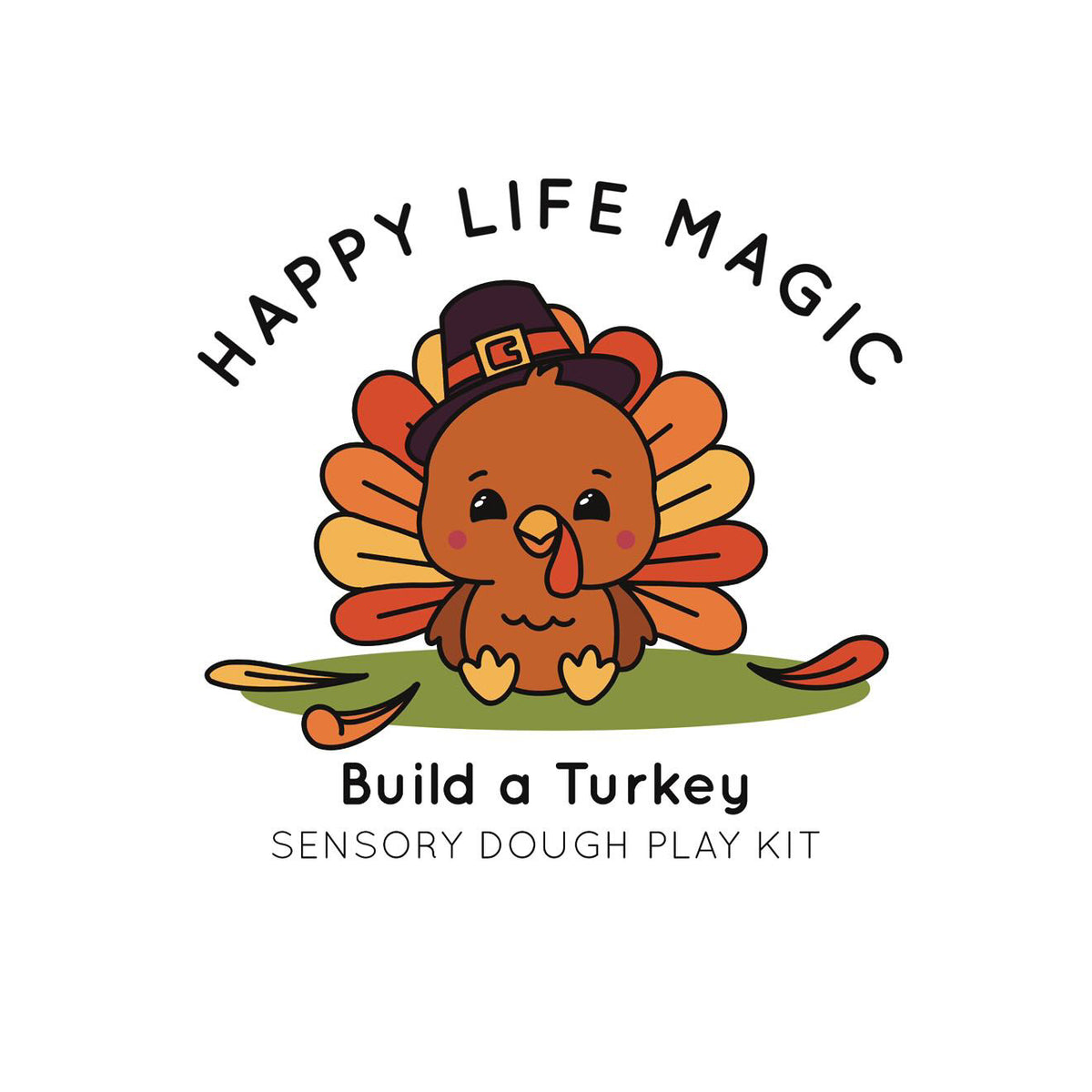 6 oz. "Build a Turkey" Dough Jar