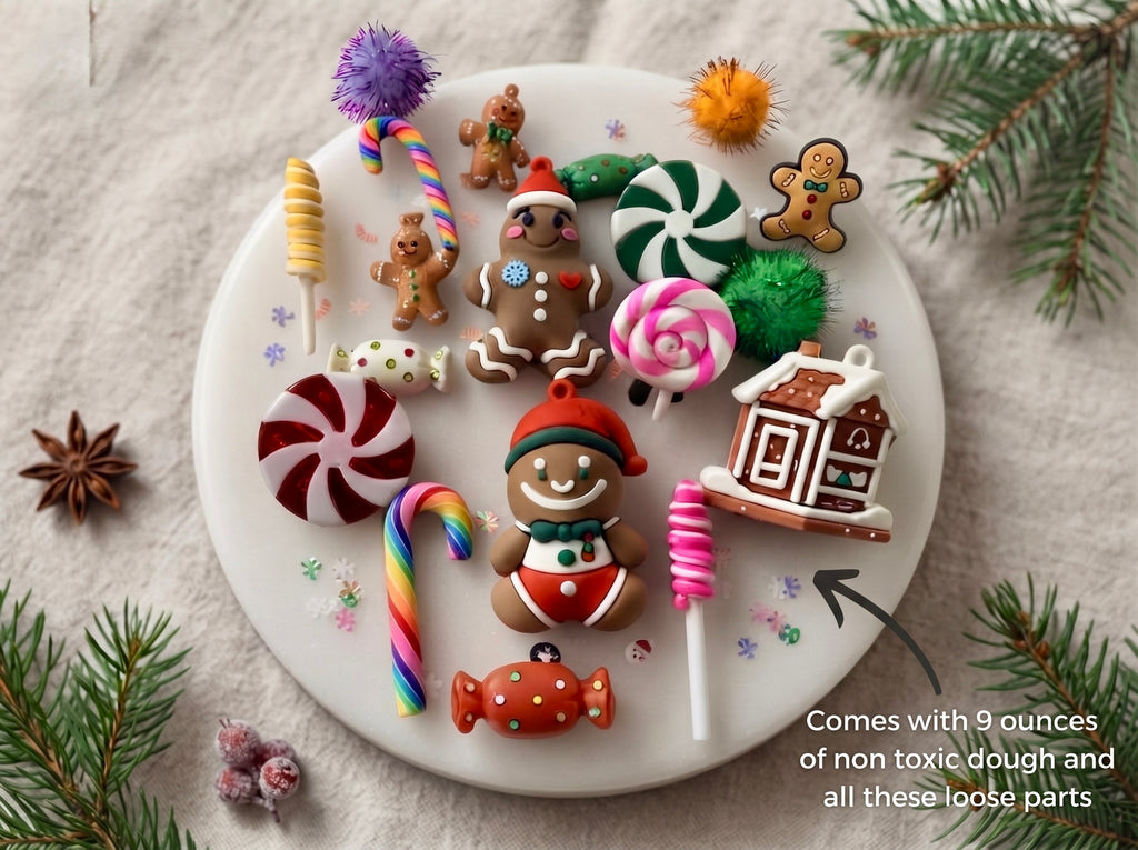 Gingerbread Christmas DOUBLE Jar