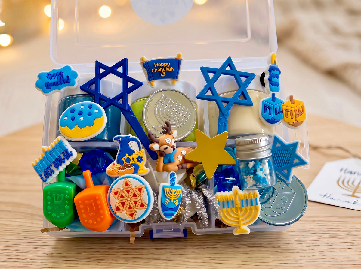 "Hanukkah Festival of Lights" Mid Play Dough Kit