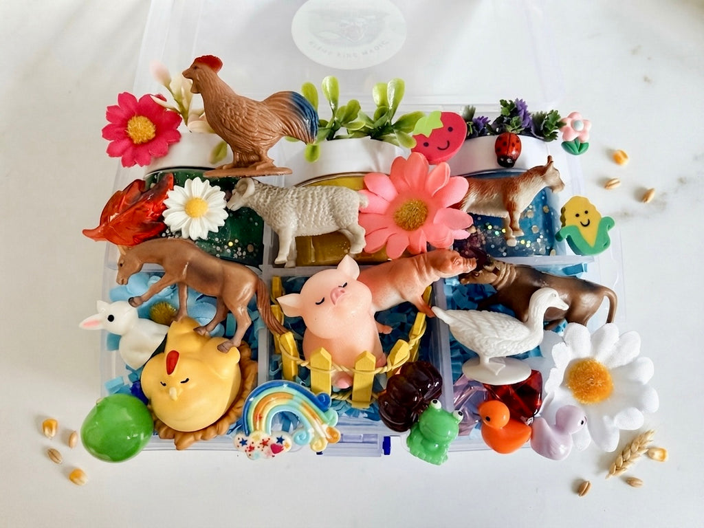 "Farm" Mid Size Play Dough Kit