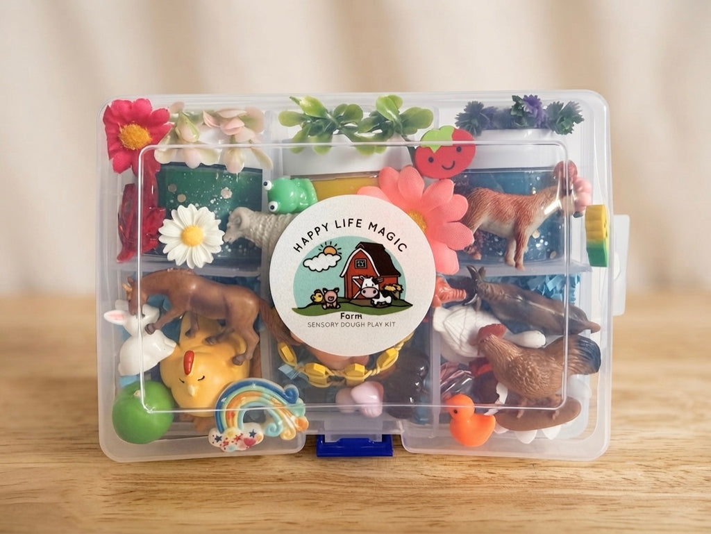 "Farm" Mid Size Play Dough Kit