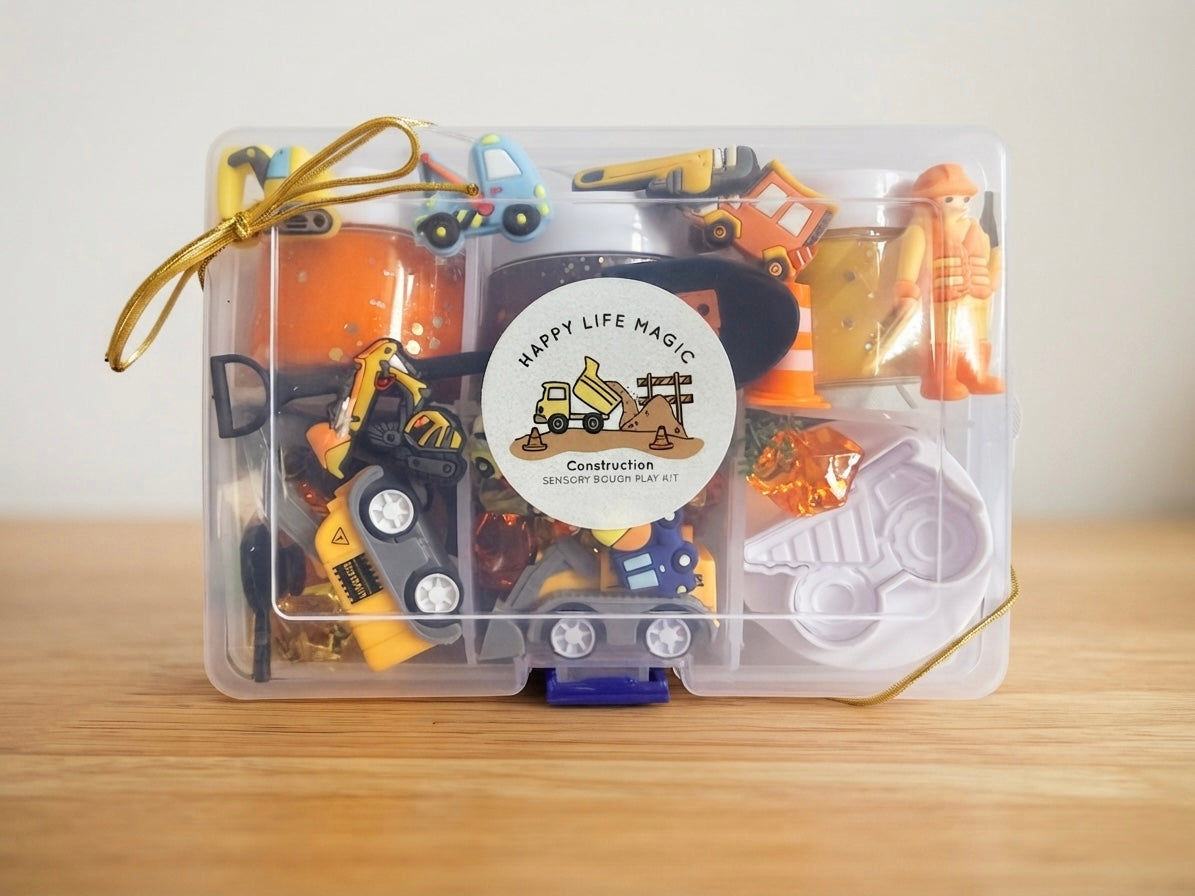 "Construction" Mid Size Play Dough Kit