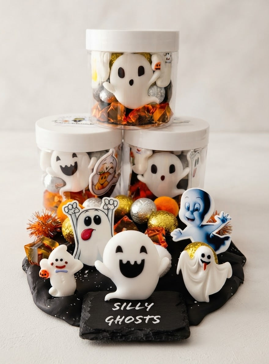 6 oz. Silly Ghosts Jar