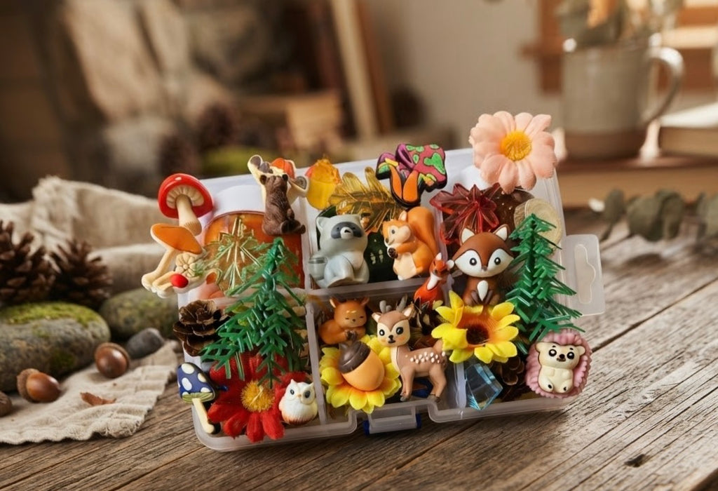 " Woodland Animals" Mid Play Dough Kit