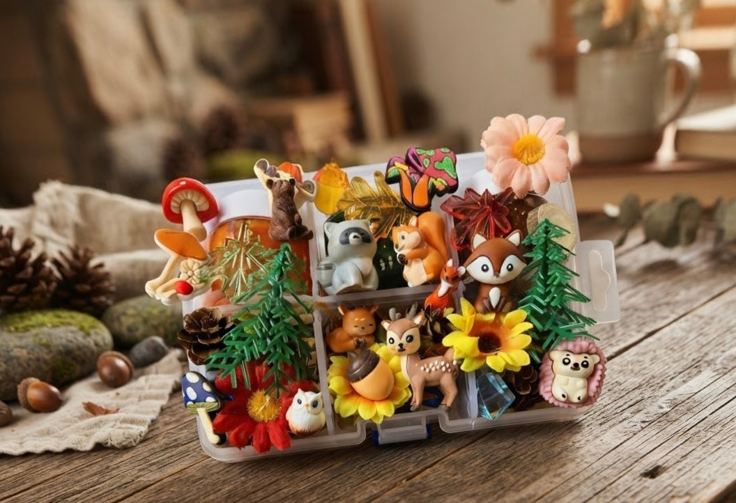 " Woodland Animals" Mid Play Dough Kit