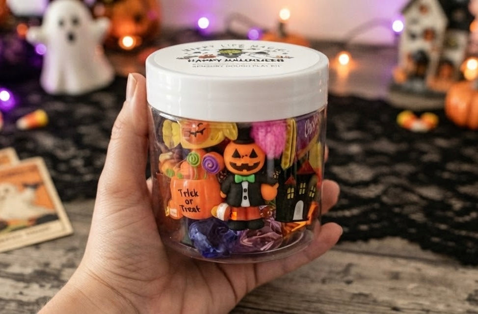 6 oz. Trick or Treat Jars