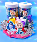 8oz. "Ice Princess" Dough Jar