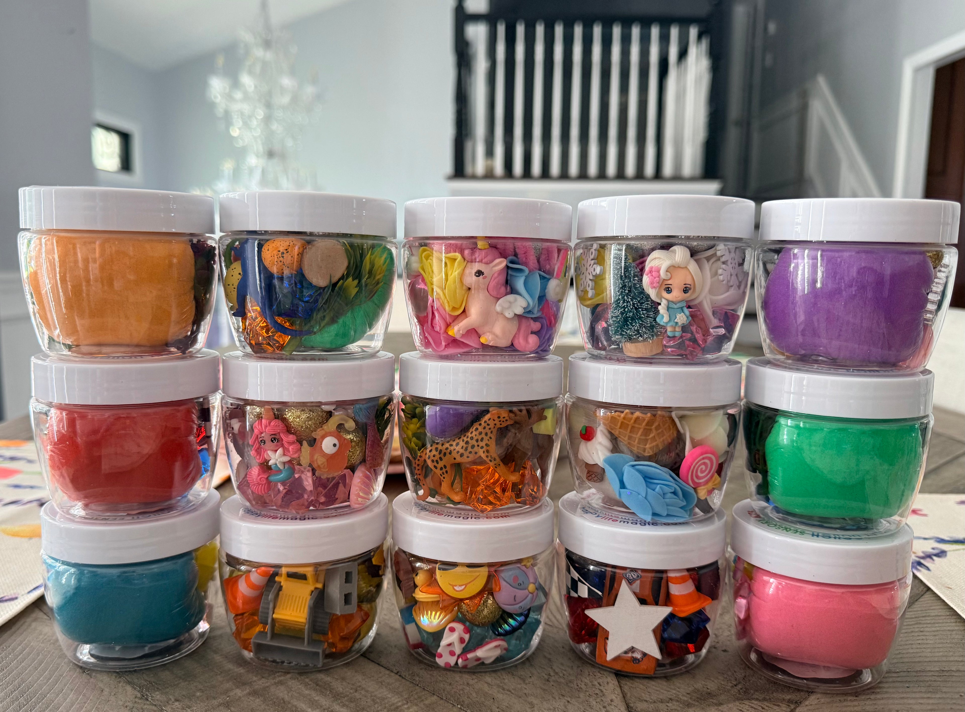 Kinetic Magic Sand Jars