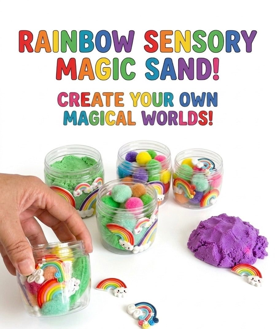 Kinetic Magic Sand Jars