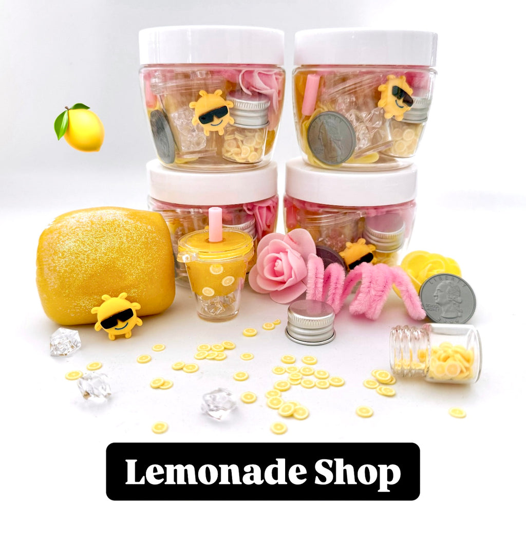 "Summer" Play Dough Jars