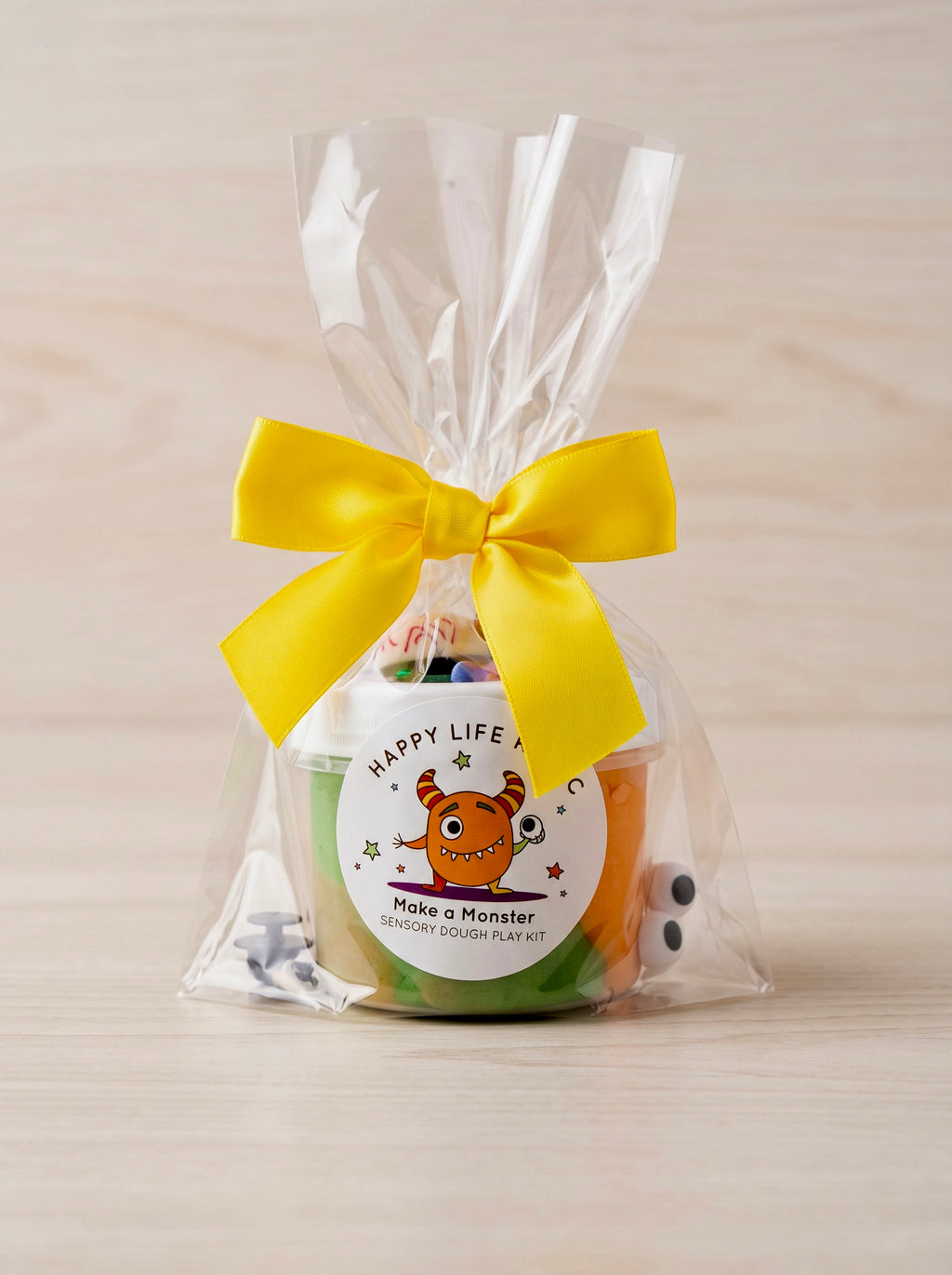 5oz. "Make a Dough Monster" Party Bag Kit