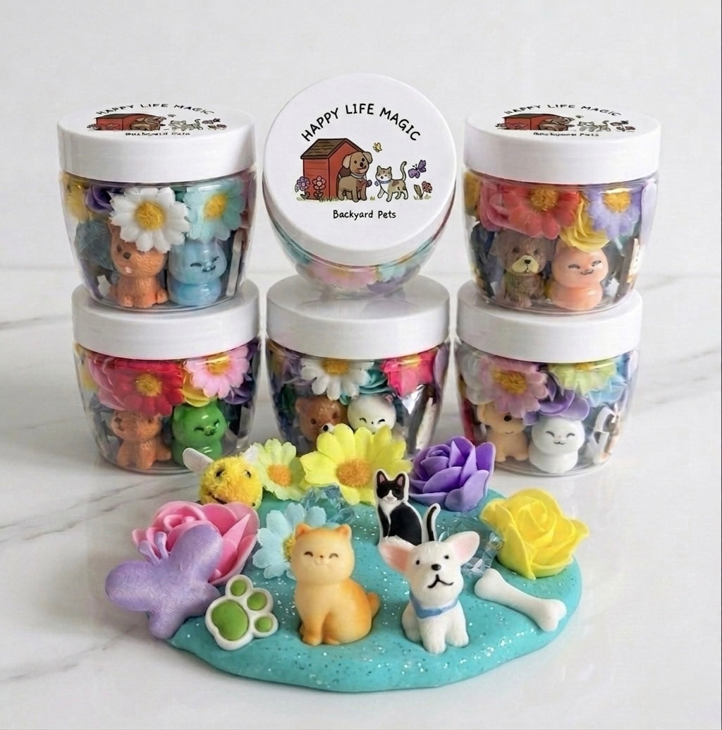 Magic Play Dough Jar - OVER 40 THEMES!