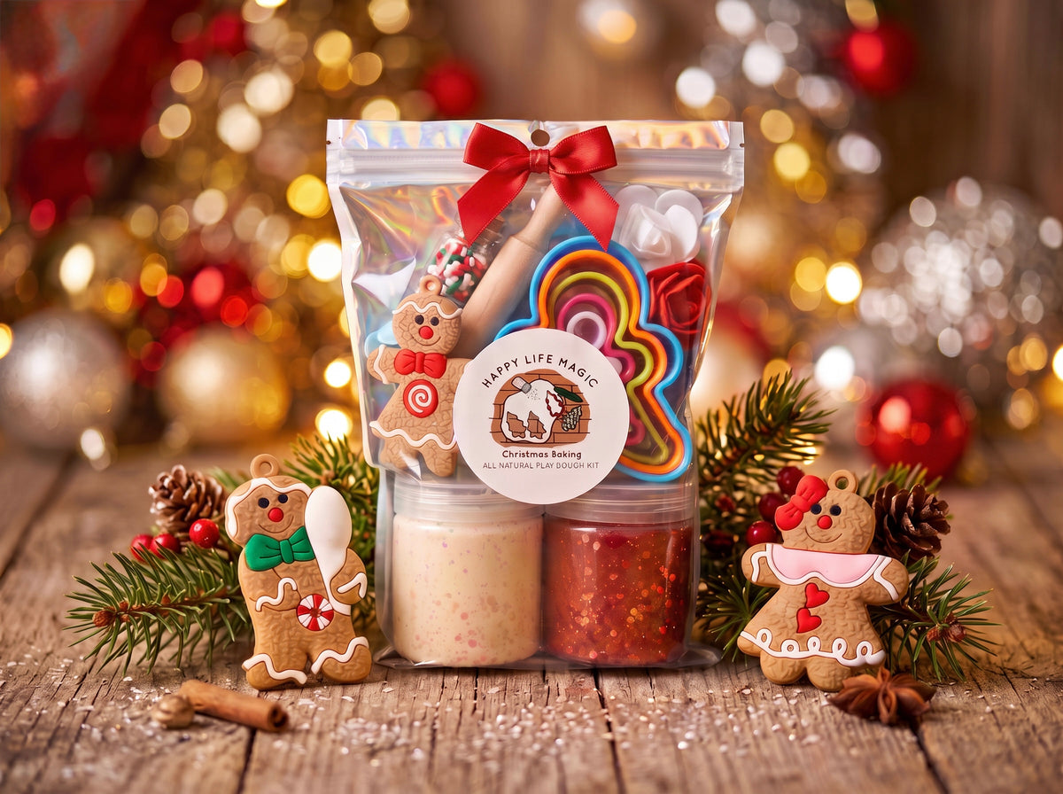 Gingerbread Cookies Play Dough Kit