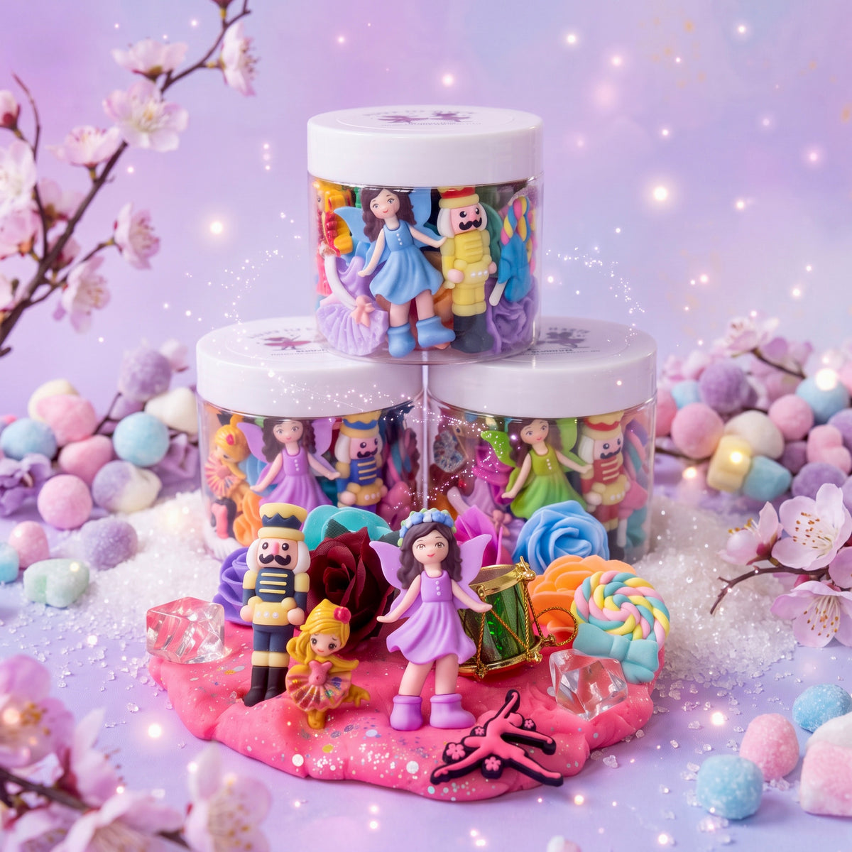 Christmas Dough Jars ALL THEMES!