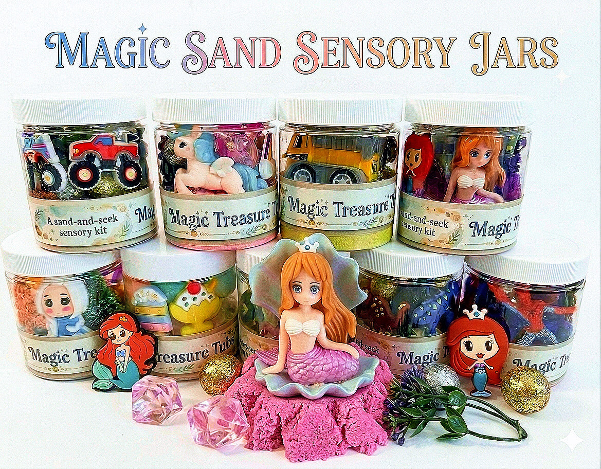 Magic Sand Sensory Jars