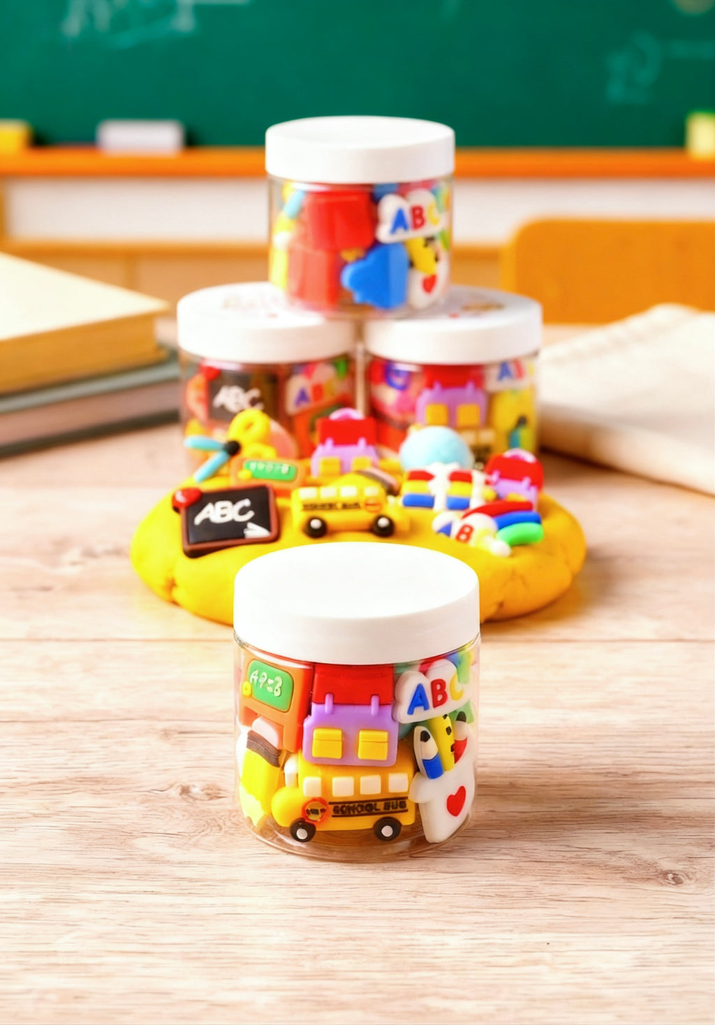 6 oz. "Back to School" Dough Jar