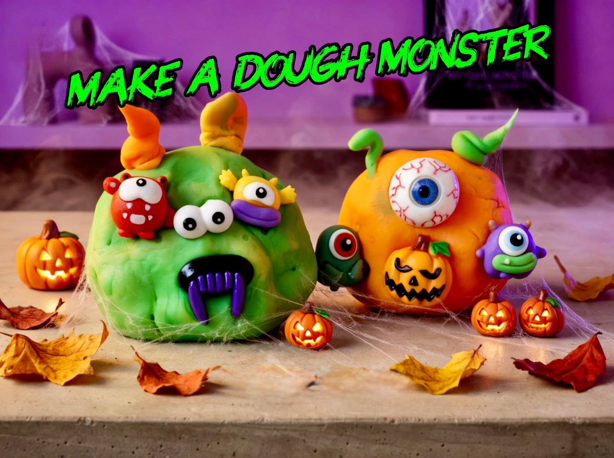 " 5oz. Make a Dough Monster" Jar