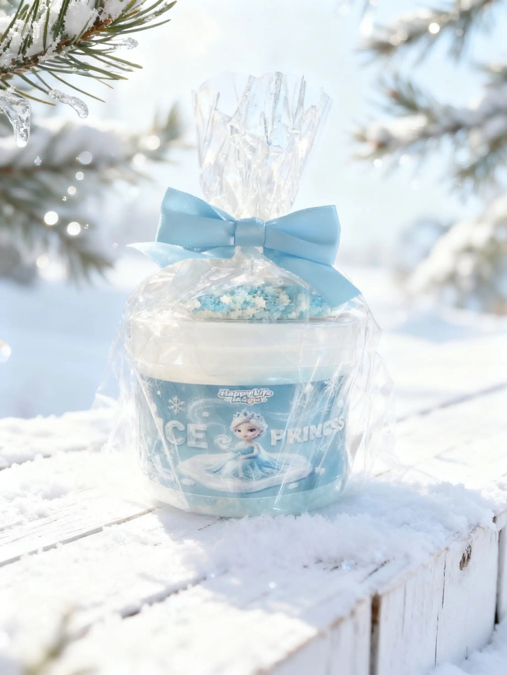 Ice Princess Cloud Slime Kit – Fluffy Snow Slime
