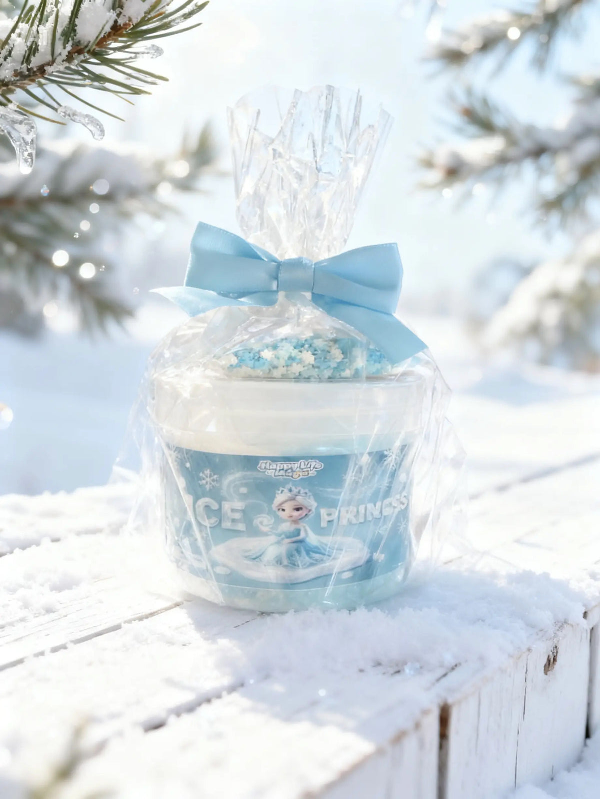 Ice Princess Cloud Slime Kit – Fluffy Snow Slime