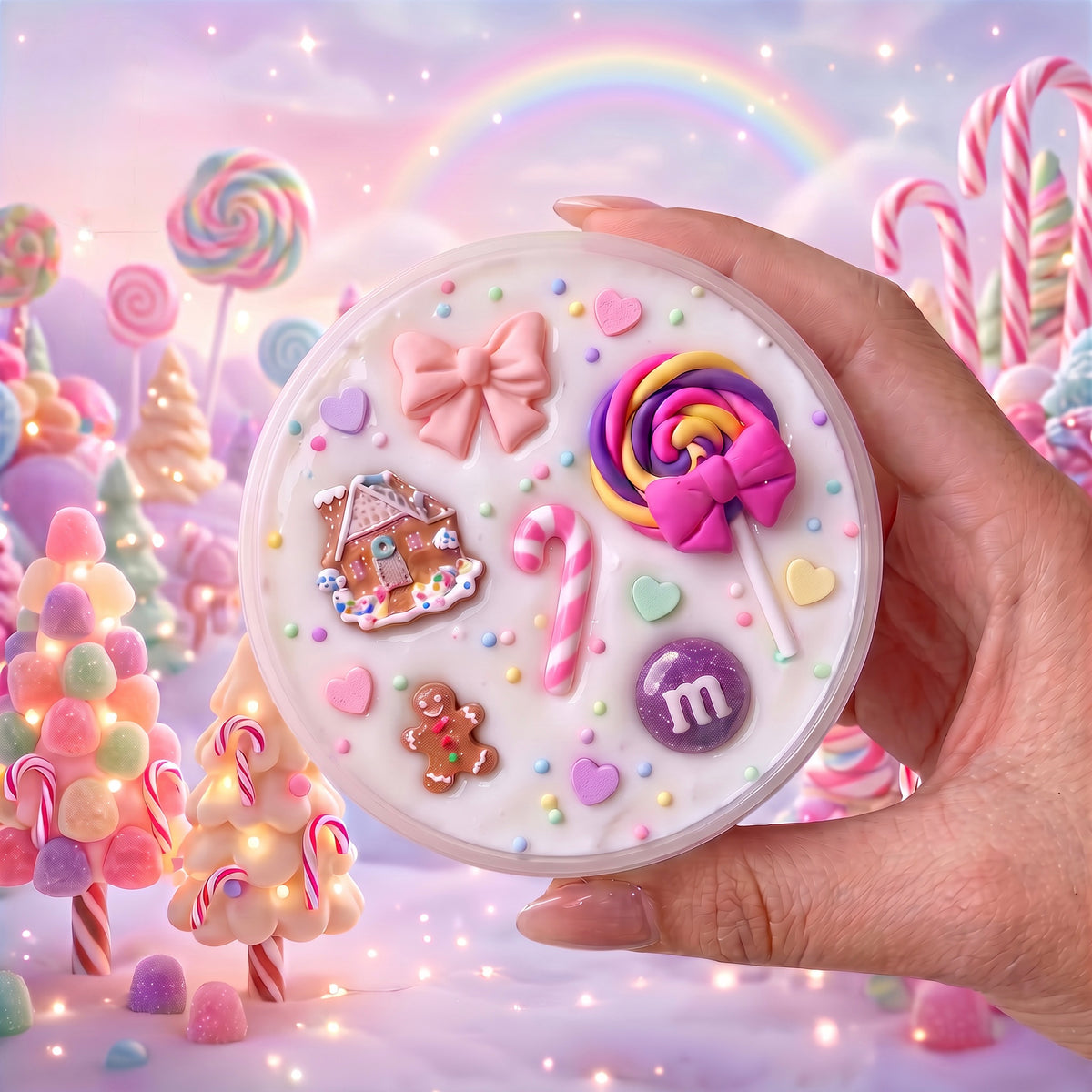 "Christmas Candy Dream" Butter Slime