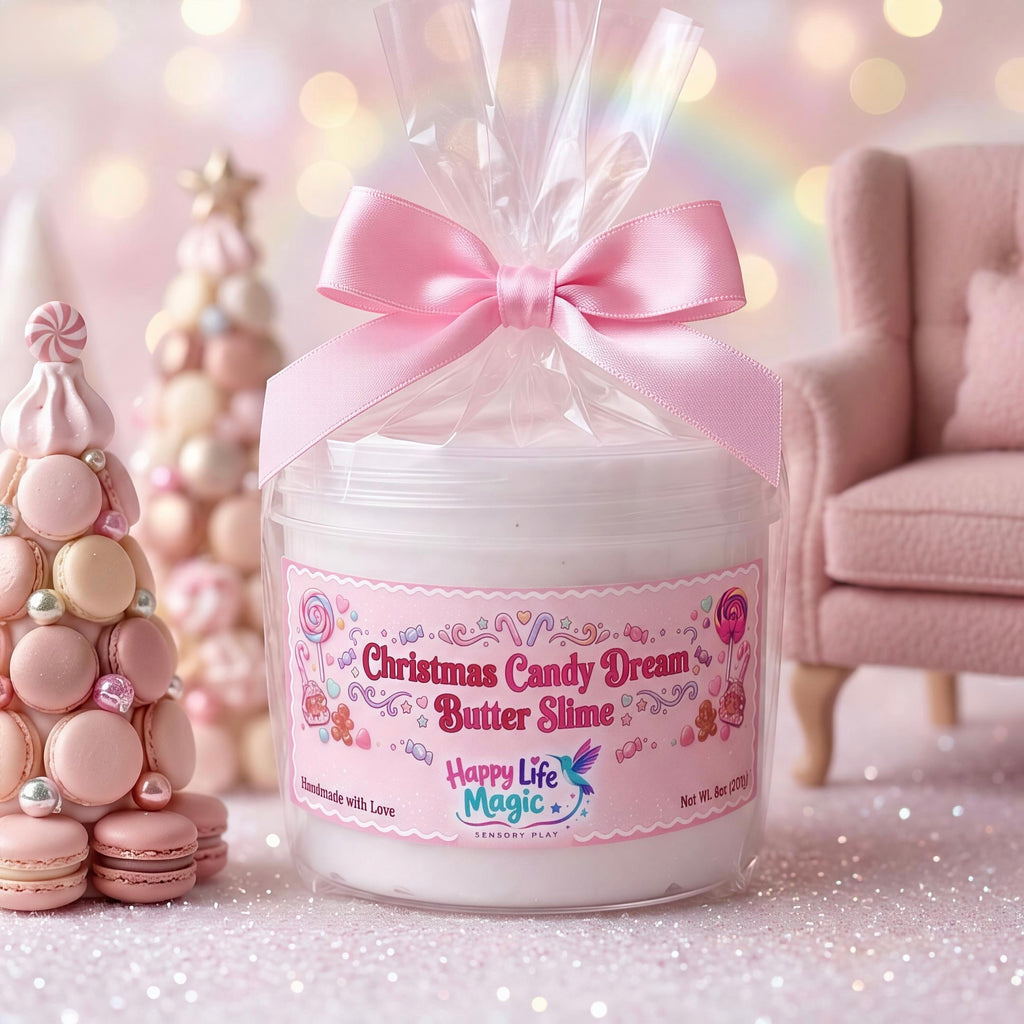 "Christmas Candy Dream" Butter Slime