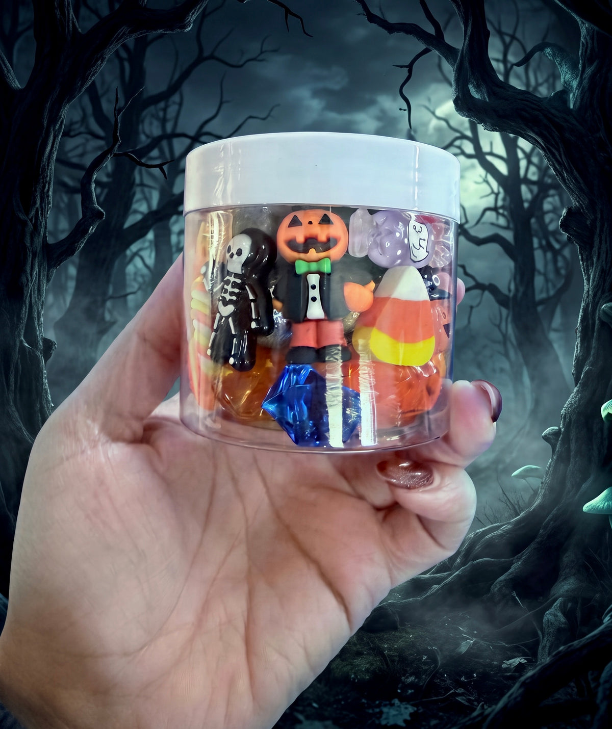 6 oz. "Trick or Treat" Dough Jar