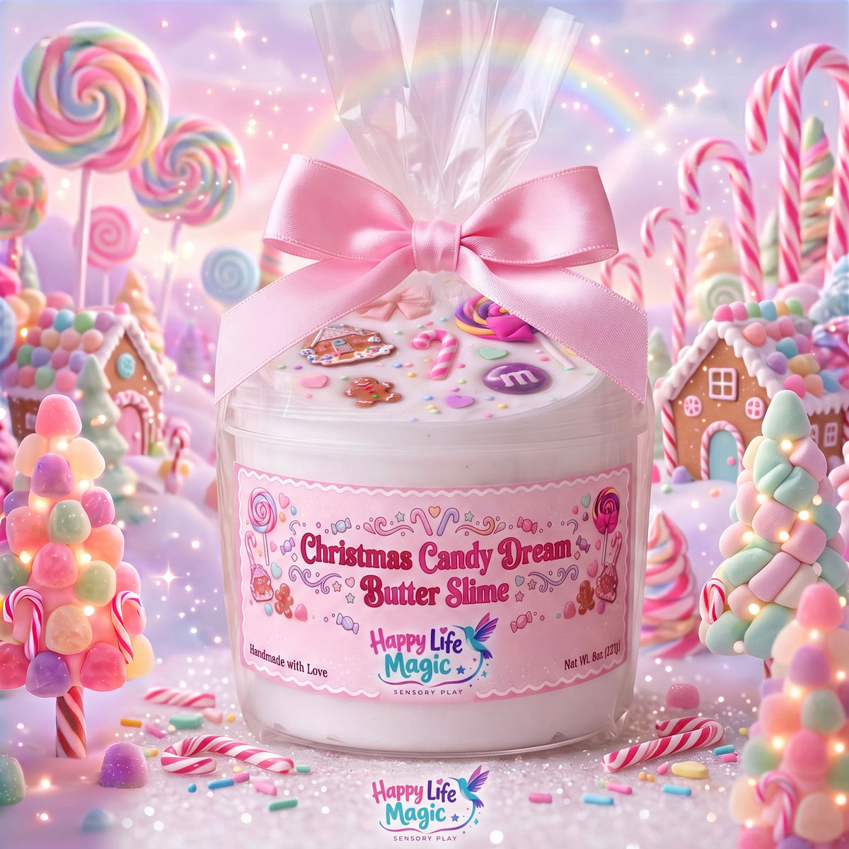 "Christmas Candy Dream" Butter Slime