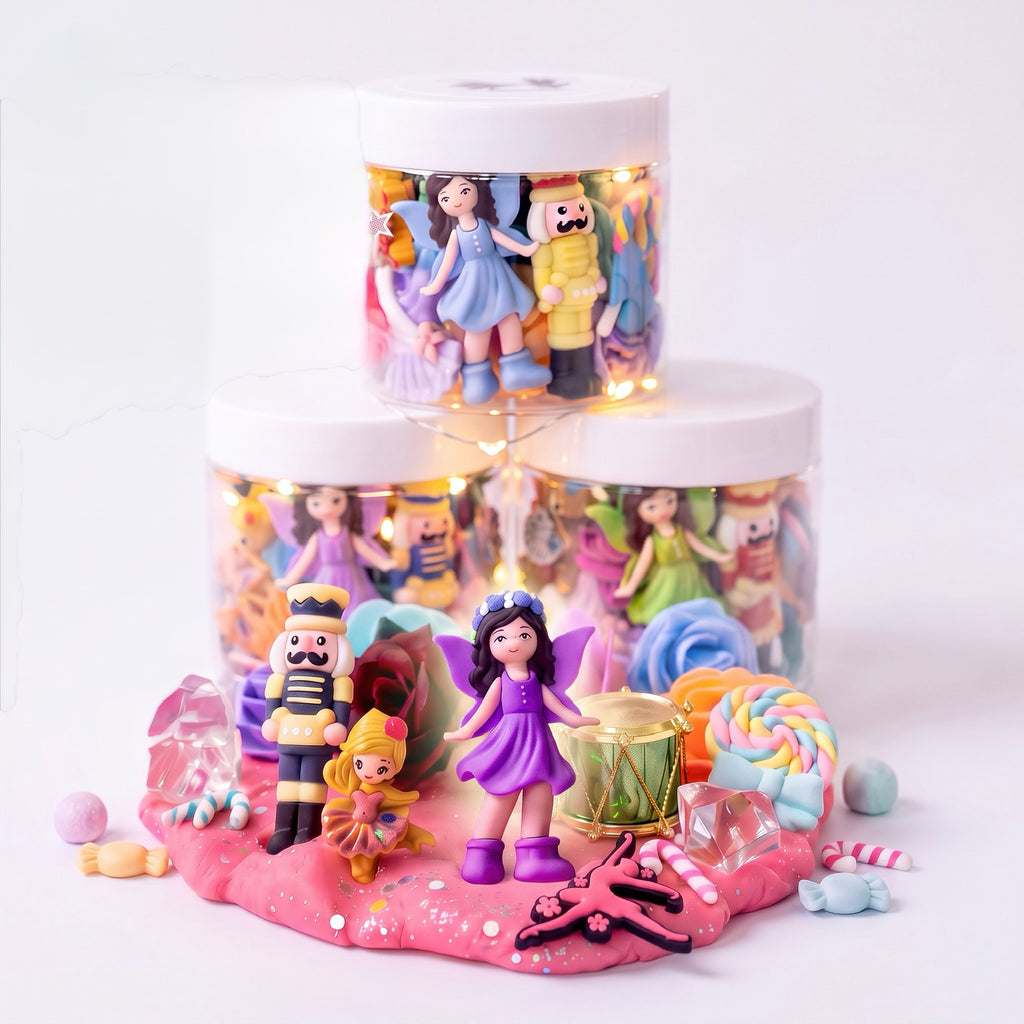 6 oz. " Sugar Plum Fairy" Dough Jar