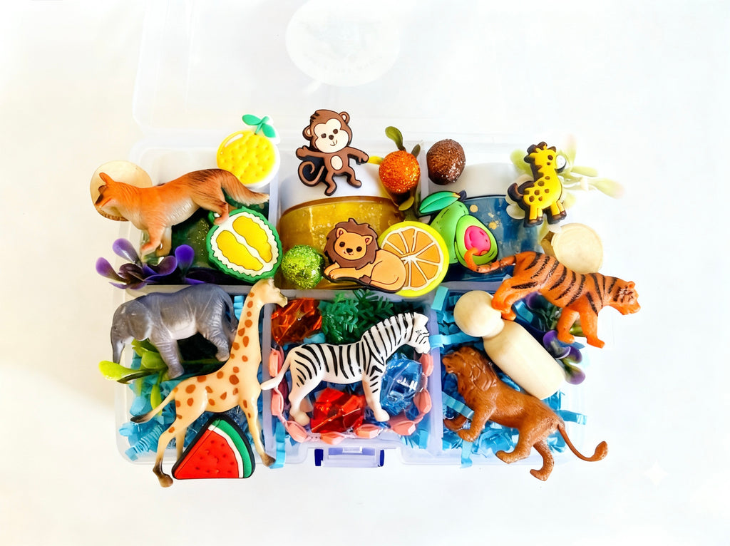 "Wild Animals" Mid Size Play Dough Kit