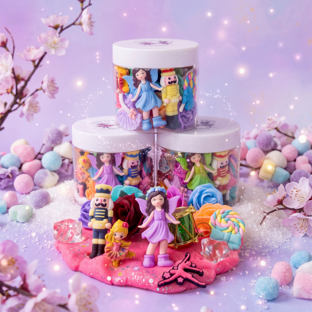 6 oz. " Sugar Plum Fairy" Dough Jar