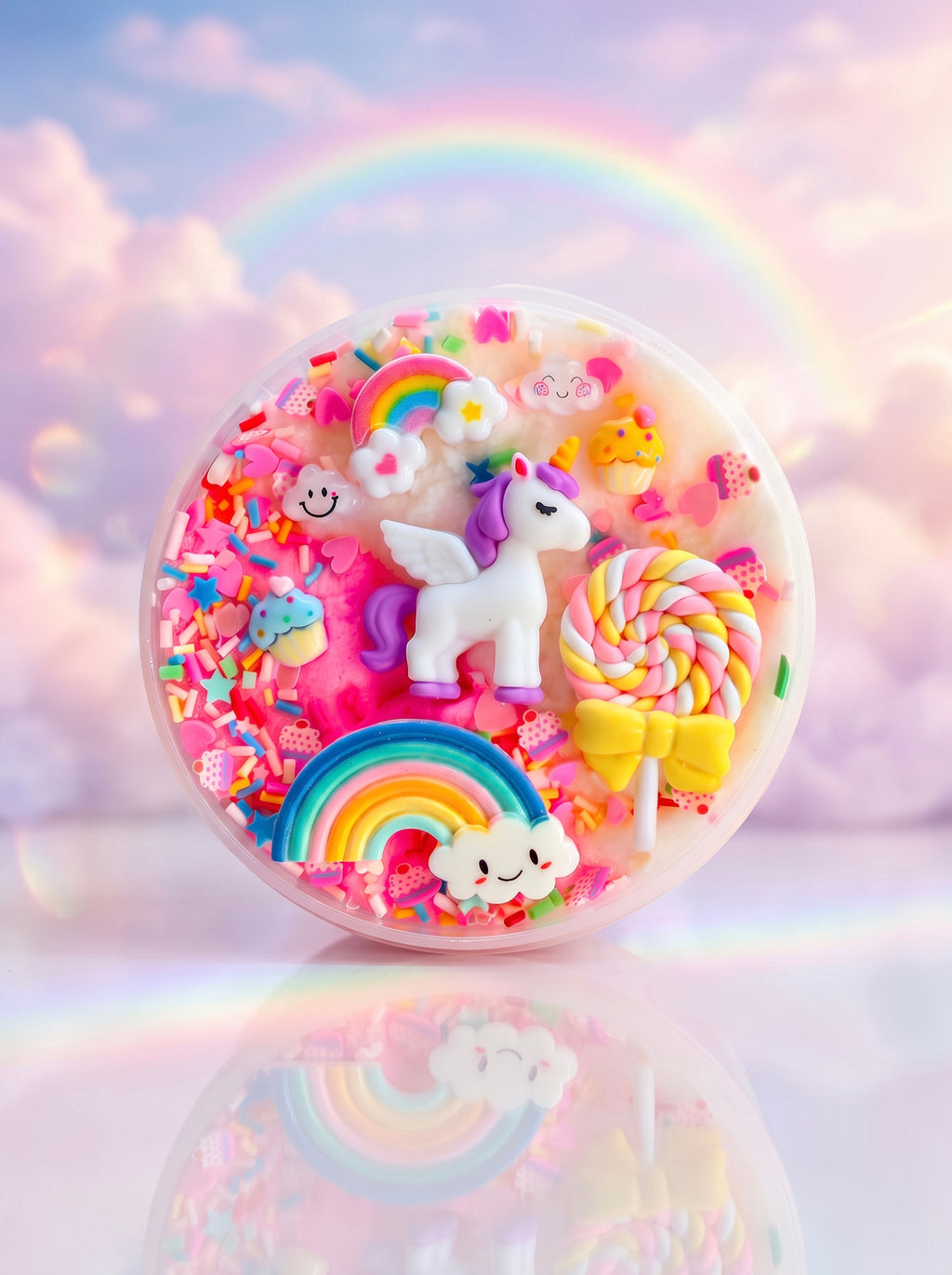 "Unicorn Cupcake" (8 oz Jar)
