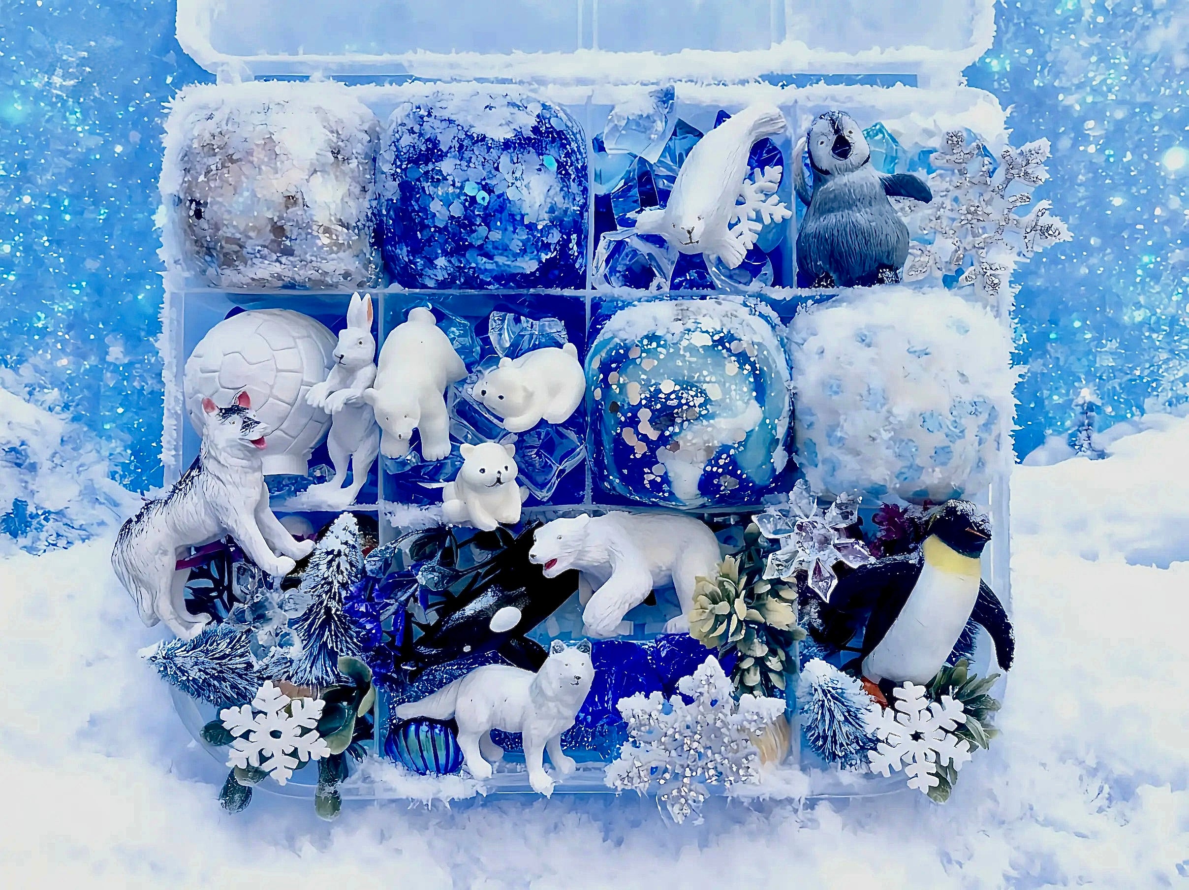 Enchanted Arctic Play Dough Kit